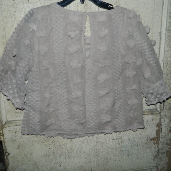 &Merci Pom Pom Crop Top Size Large (CC-15) - Picture 5 of 5